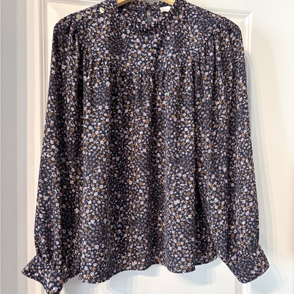 LOFT Floral Print Women's Top